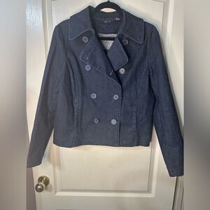 New York & Company Dark Blue Jean Jacket